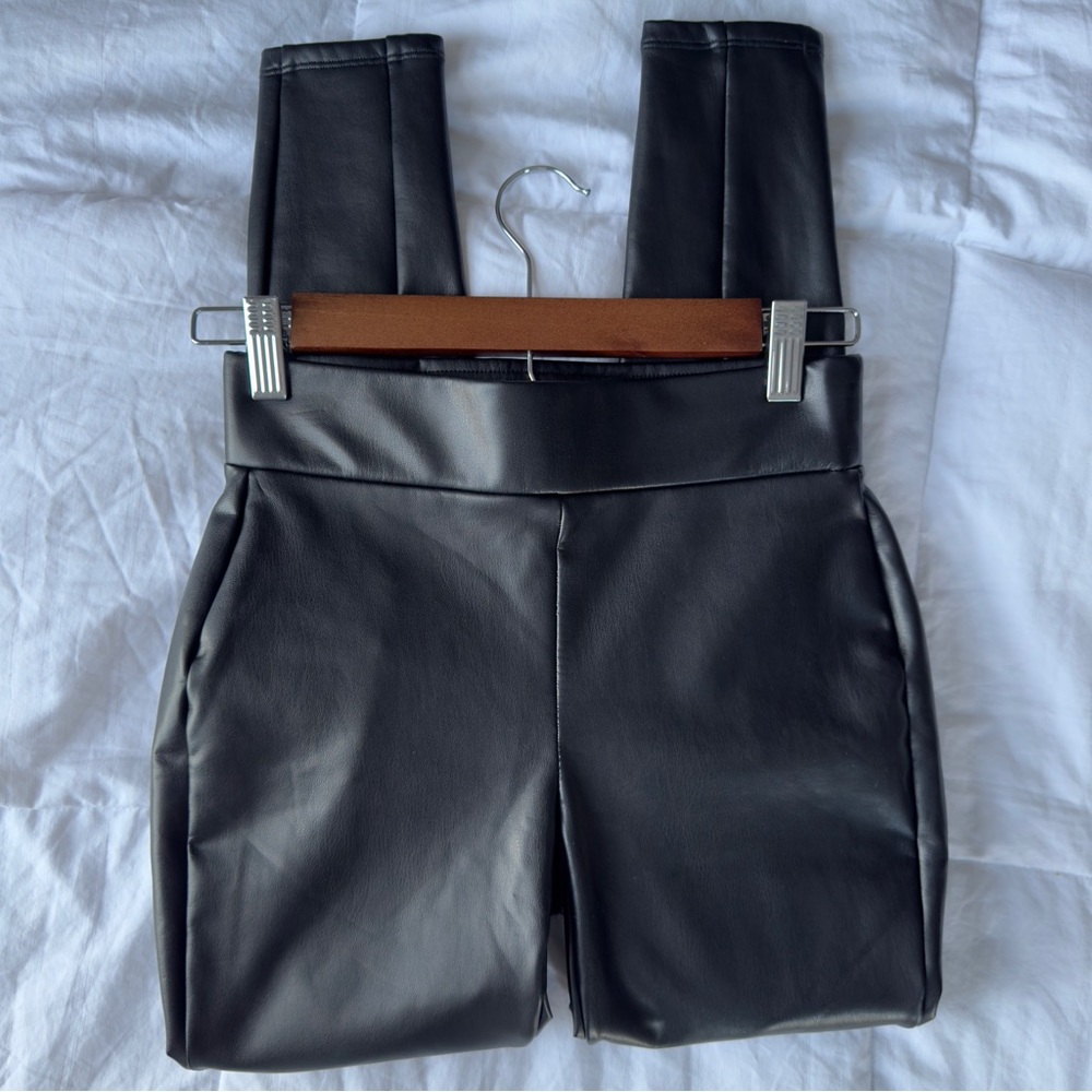 LOFT Faux Leather Leggings
